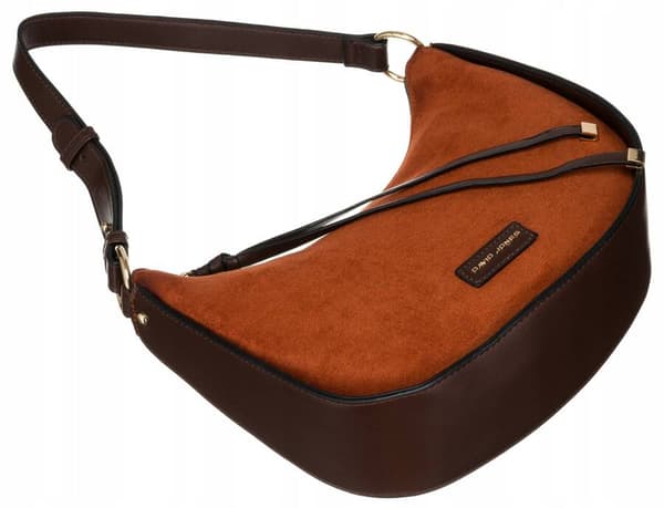 Elegant baguette-håndtaske til kvinder lavet af økologisk læder - David Jones