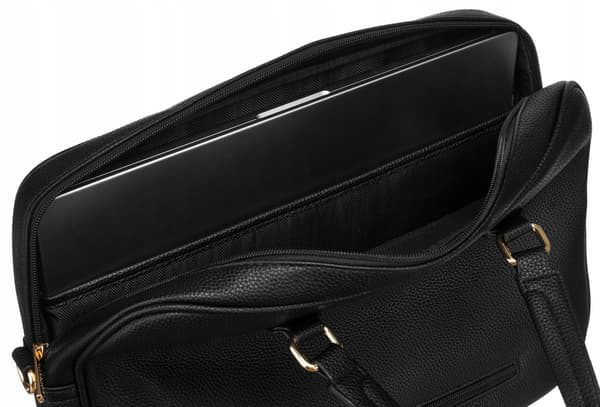 Økologisk laptoptaske i læder til kvinder - Peterson