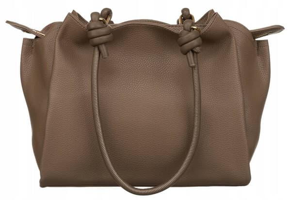 Shoppertaske i øko-læder til kvinder med bred rem - Flora&Co