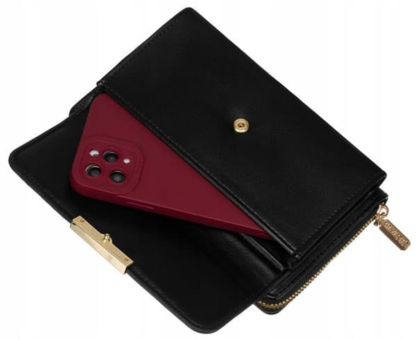 Elegantní mini peněženka s dlouhým odnímatelným popruhem - 4U Cavaldi
