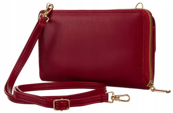Elegantní mini peněženka s dlouhým odnímatelným popruhem - 4U Cavaldi