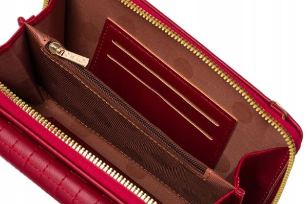 Elegantní mini peněženka s dlouhým odnímatelným popruhem - 4U Cavaldi