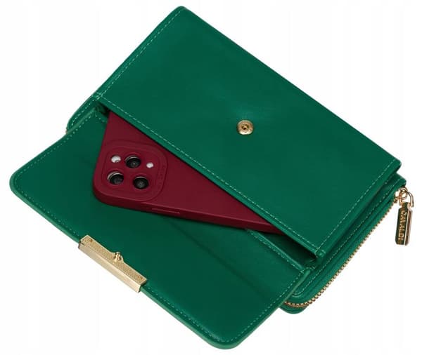 Elegantní mini peněženka s dlouhým odnímatelným popruhem - 4U Cavaldi