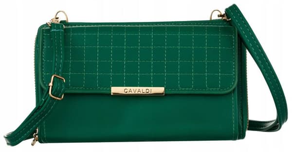 Elegantní mini peněženka s dlouhým odnímatelným popruhem - 4U Cavaldi