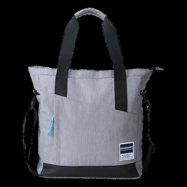 Bagsmart datorhandväska - Ljusgrå
