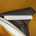Miniatyrbillede 7 af 9: Pre-owned Fendi Sarah Coleman FF Canvas Fisheye  Baguette Satchel Yellow