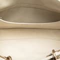 Miniatyrbilde 5 av 10: Pre-owned Dior Medium Lambskin Cannage Lady D Joy White