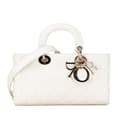 Miniatyrbilde 1 av 10: Pre-owned Dior Medium Lambskin Cannage Lady D Joy White