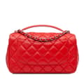 Pikkukuva 3 / 10: Pre-owned Chanel Medium Easy Carry Flap Satchel Red