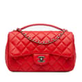 Pikkukuva 1 / 10: Pre-owned Chanel Medium Easy Carry Flap Satchel Red