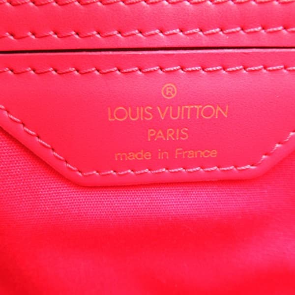 Pre-owned Louis Vuitton Epi Sac Plat PM Red