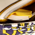 Miniatyrbilde 7 av 9: Pre-owned Fendi Beaded Satin Baguette Satchel Purple