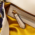 Miniatyrbilde 8 av 9: Pre-owned Fendi Beaded Satin Baguette Satchel Purple