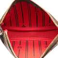 Miniatyrbild 4 av 7: Pre-owned Louis Vuitton Damier Ebene Trunks and Bags Mini Pochette Accessoires Brown