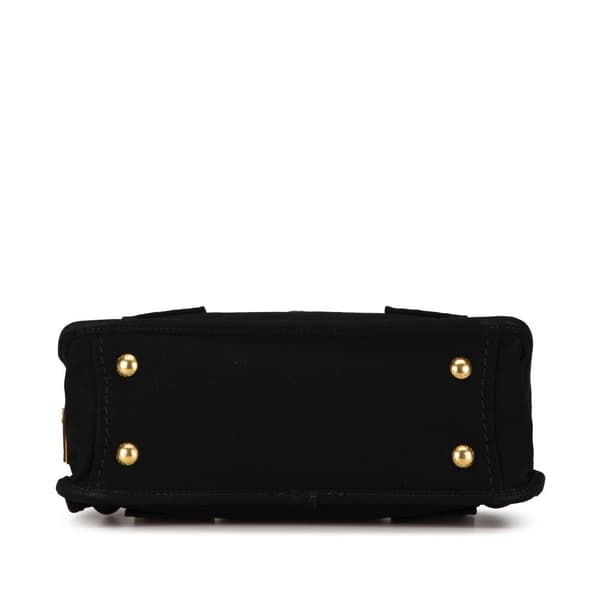 Pre-owned Prada Canapa Satchel Black