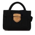Miniatyrbilde 1 av 9: Pre-owned Prada Canapa Satchel Black