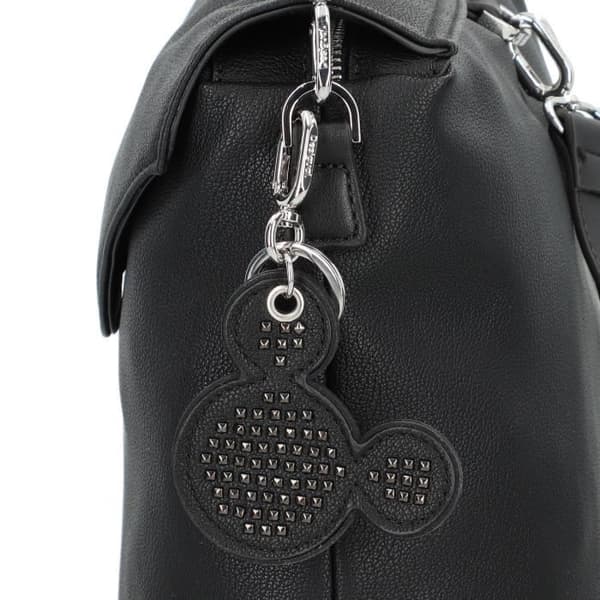 Axelväska - DESIGUAL - Mickey Studstyle - 32 cm - Svart - Polyuretan