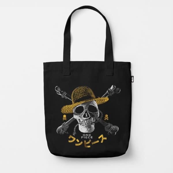 ONE PIECE NETFLIX - JOLLY ROGER - TOTE BAG GRUPO ERIK MARE0274
