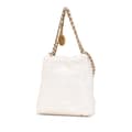 Miniatyrbild 2 av 8: Pre-owned Chanel Mini Shiny Calfskin 22 Hobo White