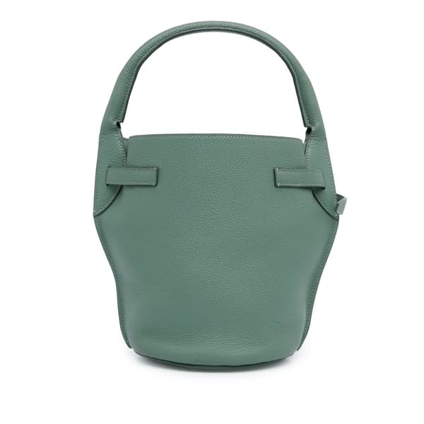 Pre-owned Celine Nano Big Bucket Bag Green