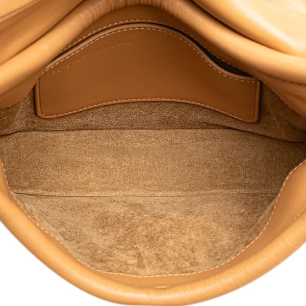 Pre-owned LOEWE Leather Paseo Satchel Brown