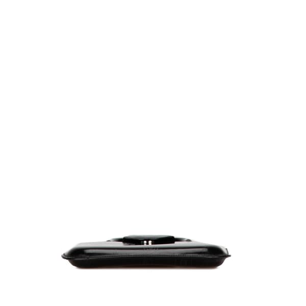 Pre-owned Cartier Patent Happy Birthday Handbag Black