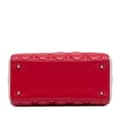 Pikkukuva 4 / 10: Pre-owned Dior Medium Tricolor Lambskin Cannage Lady Dior Red