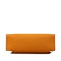 Miniatyrbild 3 av 10: Pre-owned Hermès Toile Herbag Zip 31 Orange