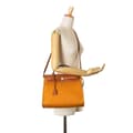 Miniatyrbild 9 av 10: Pre-owned Hermès Toile Herbag Zip 31 Orange