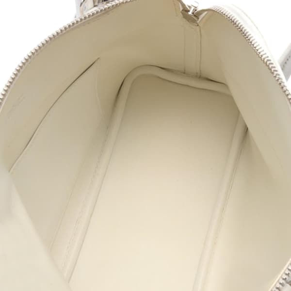 Pre-owned Hermès Epsom Bolide 27 White