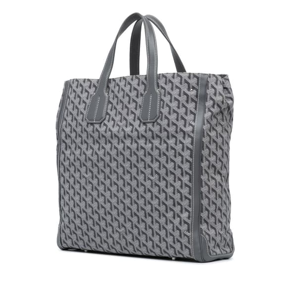 Pre-owned Goyard Goyardine Voltaire Gray