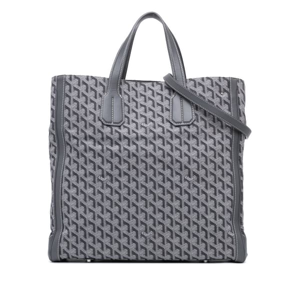 Pre-owned Goyard Goyardine Voltaire Gray