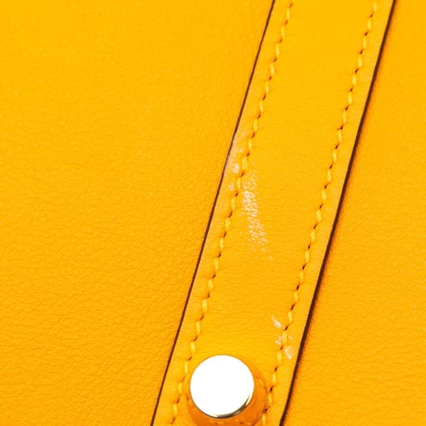 Pre-owned Hermès HSS Special Order Bicolor Swift Birkin Retourne 30 Yellow