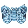 Miniatyrbillede 1 af 6: Loungefly Butterfly Corpse Bride Håndtaske Blå