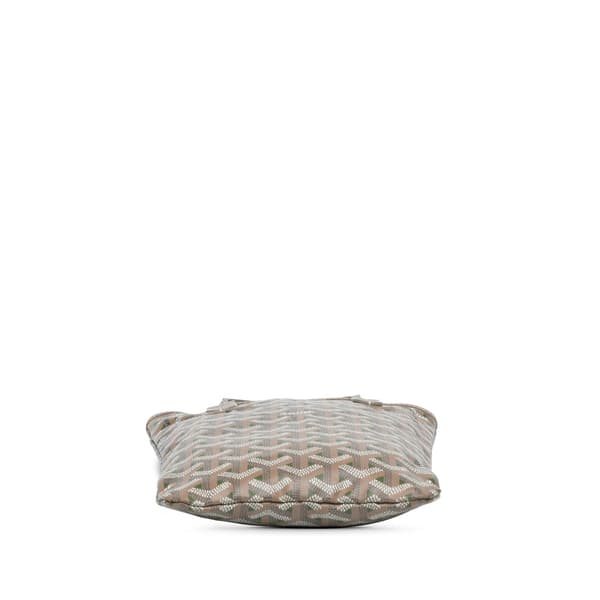 Pre-owned Goyard Goyardine Poitiers Claire Voie Gray
