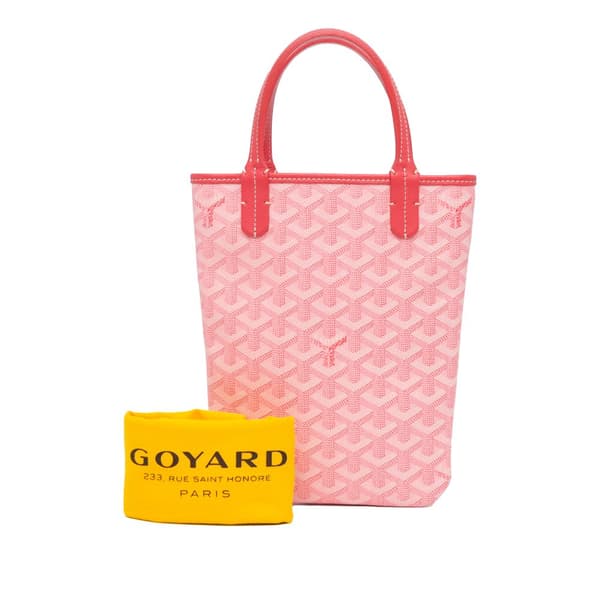 Pre-owned Goyard Goyardine Poitiers Pink