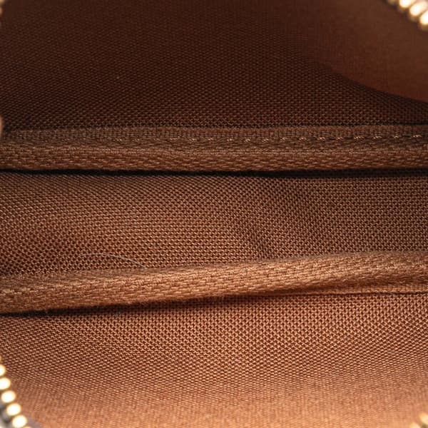 Pre-owned Louis Vuitton Monogram Mini Pochette Accessoires Brown