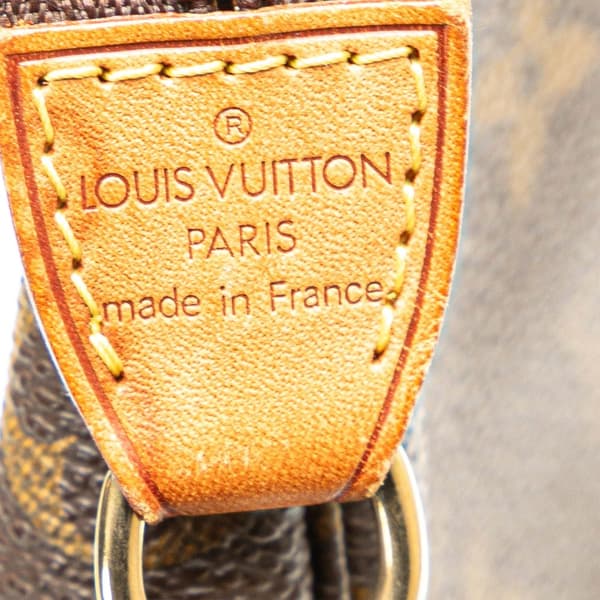 Pre-owned Louis Vuitton Monogram Mini Pochette Accessoires Brown