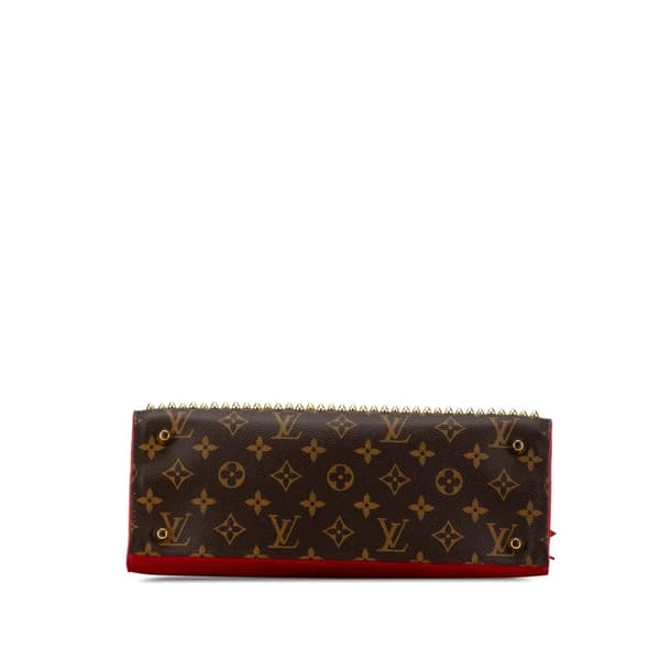 Pre-owned Louis Vuitton x Christian Louboutin Iconoclast Tote Brown
