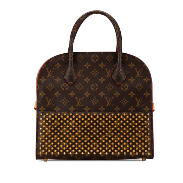 Pre-owned Louis Vuitton x Christian Louboutin Iconoclast Tote Brown