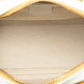 Miniatyrbilde 4 av 9: Pre-owned Dior Medium Padded Etoile Leather Vibe Zip Bowling Bag Gold