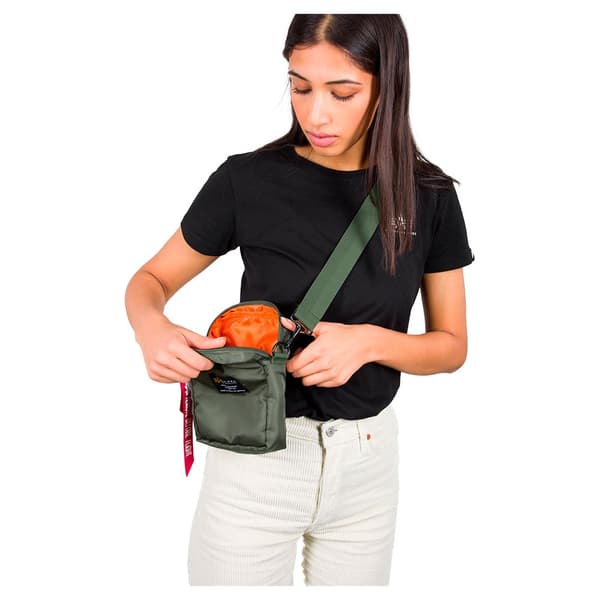 Alpha Industries Crew Carry Taske Grøn