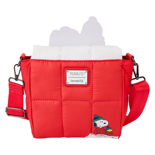 Loungefly Holiday Snoopy Handväska Röd