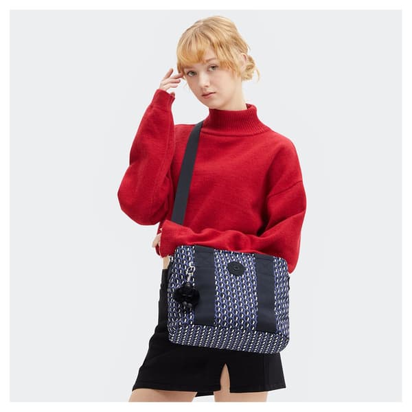 Kipling Minta M 9l Tygpåse Blå
