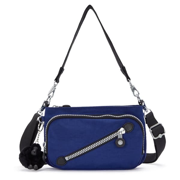 Kipling New Milos 2l Axelväska Blå