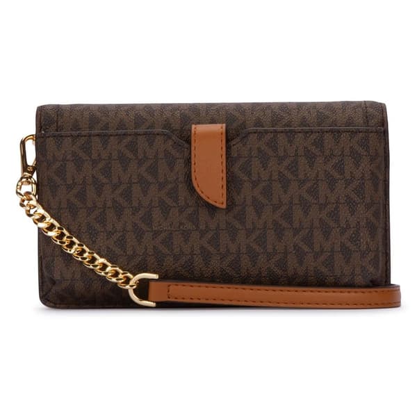 Michael Kors Heather Smartphone Skuldertaske Brun