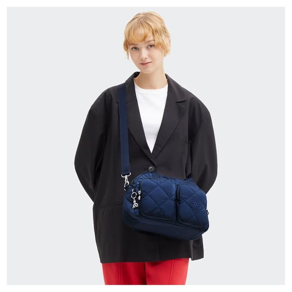 Kipling Cool Defea 11l Skuldertaske Blå