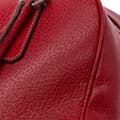 Miniatyrbilde 5 av 7: Pre-owned Prada Cinghiale Bauletto Handbag Red