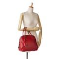 Miniatyrbilde 7 av 7: Pre-owned Prada Cinghiale Bauletto Handbag Red