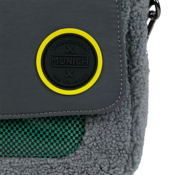 Munich Deep Messengerbag Grå
